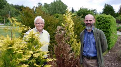 Image of Jim McColl Beechgrove Garden 