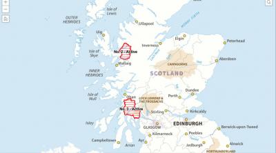 P. pluvialis demarcation zones July 2022