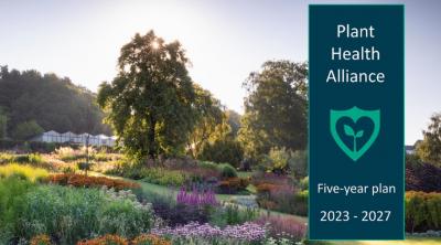 Image of Plant Health Alliance 5-year plan front page
