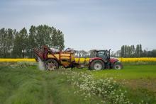 Image of crop spraying, by Freddy from Pixabay